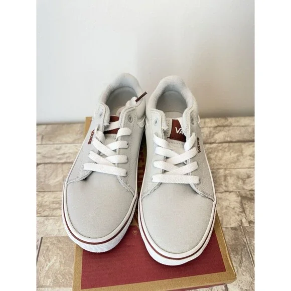 NWT VANS UNISEX/YOUTH SNEAKERS/SHOES SZE 12 PURE GREY - Picture 4 of 13